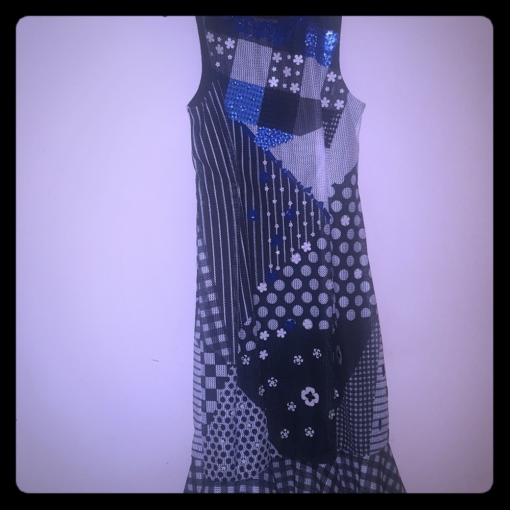 Pankaj and Nidhi multi pattern dress from Antro